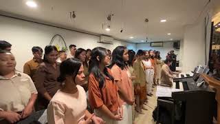 A Jubilant Song Arr Joseph M Martin  Barnabas Youth Choir [upl. by Connors523]