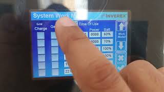 NitroX Grid Charging On amp Off Setting  Inverex Settings for stop Charging Batteries from Grid [upl. by Canty]