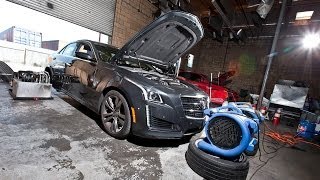 2014 Cadillac CTS Vsport Dyno Test [upl. by Naam]