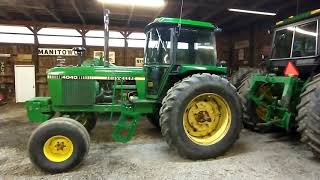 The John Deere 4955 and 4040 Barn Tour [upl. by Settle117]