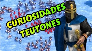 ⚔️ Curiosidades de los Teutones 🛡️ Age of Empires 2 DE [upl. by Yvan]