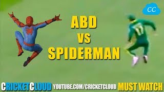 AB de Villiers CAREER BEST ACROBATIC CATCHES Like a Spiderman [upl. by Potter]