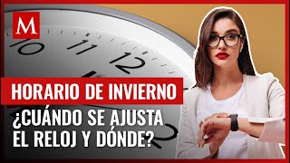 ¿Cuál es la fecha para ajustar el reloj y en qué estados aplica el cambio de horario [upl. by Norad]