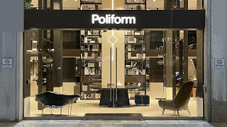 Poliform by Aeon Group Furniture Store at Downtown Vancouver Tour  Nov 23 2022 [upl. by Anwahsed]