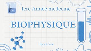 Biophysique des solutions  1Généralités sur les solutions [upl. by Aicilra304]