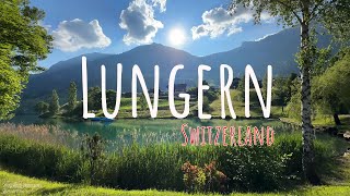 Switzerland Beautiful Swiss Village Of Lungern In Summer 4k [upl. by Jarita847]