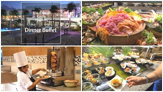 Riu Palace Dinner Buffet Food Costa Mujeres Cancun [upl. by Enillebyam138]