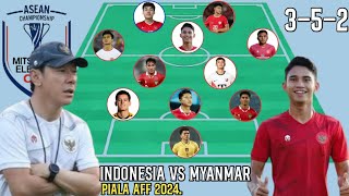 BIKIN GEMETAR LAWAN❗Inilah Formasi Terbaik Timnas Indonesia Di Piala Aff 2024 [upl. by Atinal75]