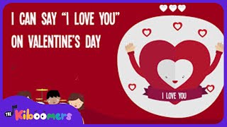 Im a Little Valentine Lyric Video  The Kiboomers Valentines Day Songs for Preschoolers [upl. by Wanfried566]