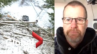 BC floods Global News cameraman caught in mudslide in Pemberton [upl. by Notsirhc]