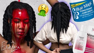 MY REALISTIC 4C WASH DAY ROUTINE  LONG TYPE 4 HAIR  HAIR GROWTH HACKS  EfikZara [upl. by Yevrah960]