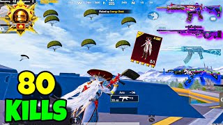 PUBG MOBILE 80 KILLS😱MY NEW MYTHIC ACCOUNT FIRST GAMEPLAY ARCANE JESTER XSUIT  IPAD PRO M2 CHIP [upl. by Gnak439]