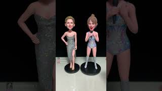 StarPowered Bobbleheads ：Scarlett Johansson amp Taylor Swift Edition [upl. by Noicpecnoc]