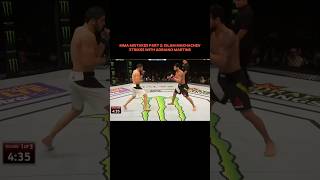 MMA Mistakes Islam Makhachev Strikes With Adriano Martins Part 2 mma boxing ufc wrestling [upl. by Carnay743]