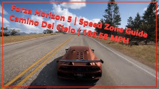 Forza Horizon 5  Speed Zone Guide  Camino Del Cielo  18658 MPH [upl. by Aloeda]