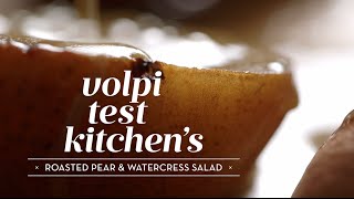 The Best Watercress Salad with Roasted Pear amp Culatello Recipe presented by Volpi Foods [upl. by Nirre]