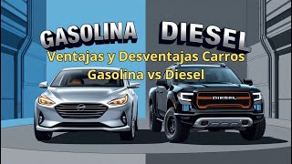 Ventajas y Desventajas Carros Gasolina vs Diesel [upl. by Ahseya]