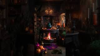 Enchanted Witchs Apothecary Ambience witchcraft halloween wichary [upl. by Ayekahs]