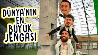 DÜNYANIN EN BÜYÜK JENGASINI OYNADIK [upl. by Crutcher]