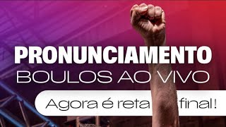 Pronunciamento  Boulos Ao Vivo na Reta Final [upl. by Carole]