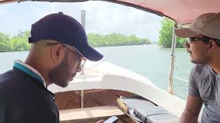 Koggala Oya boat tour srilanka [upl. by Rolecnahc]