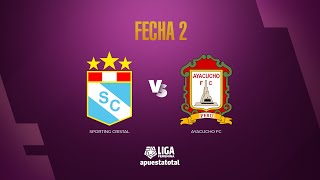 ⚽SPORTING CRISTAL VS AYACUCHO FC  LIGA FEMENINA APUESTATOTAL 2024  FECHA 2 [upl. by Enomrej]