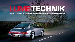 Porsche 964 LumeTechnik LED Headlights  RPM Technik [upl. by Osber615]