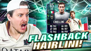 Chiellini but with HAIR 85 FLASHBACK CHIELLINI Review FIFA 22 Ultimate Team [upl. by Amisoc557]