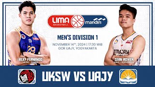 UKSW vs UAJY  Mens Division 1  Yogyakarta I Nov 14 [upl. by Philpot]