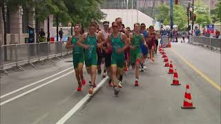 2022 World Triathlon Junior World Championships  Men [upl. by Tihw643]