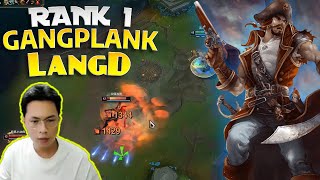 🔴 LangD Gangplank vs Aatrox  LangD Rank 1 Gangplank Guide [upl. by Campos]