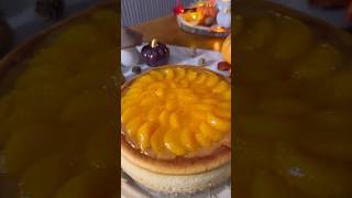 🍁Mandarinen Käsekuchen🍊🍂foryou fyp horts reels food cheesecake viralvideo easyrecipe [upl. by Calie143]