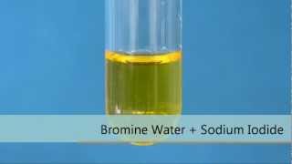 Bromine Water  Sodium Iodide [upl. by Nwahsek202]