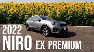 Meet the 2022 Kia Niro EX Premium Hybrid Crossover [upl. by Ahsotal93]