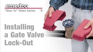 How to Install an Adjustable Gate Valve LockOut Device  Emedco Video [upl. by Erasaec]