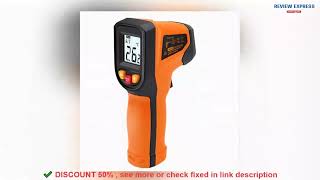 ✔️NJTY T400 T400A T600 T600A Digital Infrared Thermometer Laser Thermome [upl. by Aitnwahs42]