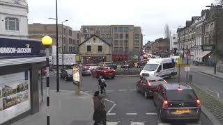 London Bus 194 Diversion via Lawrie Park Road SE26 [upl. by Cestar]