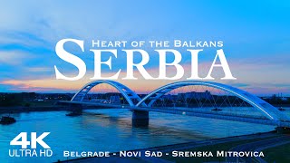 4K SERBIA 🇷🇸 Drone Србија 2024  3 Hour Aerial Film of Belgrade Novi Sad amp Sremska Mitrovica [upl. by Anahtor113]