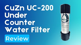 CuZn UC200 Under Counter Water Filter Review Pros amp Cons Explained [upl. by Noffets]