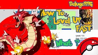 How To Level Up Fast  DelugeRPG [upl. by Nevek]