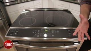 GEs induction range has luxury looks hightech cooktop but confusing controls [upl. by Shanda]