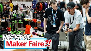 MAKER FAIRE  NEUE 3D Drucker DROIDEN amp viel SPASS HANNOVER 2024 [upl. by Sandberg14]