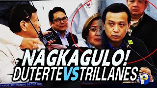 Trillanes at Duterte NAGKAGULO na gustong sampaIin at batu hin ng mikropono ang dating senador [upl. by Shere]