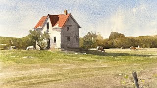 9 Minute Watercolor Tutorial for Absolute Beginners  Start Painting Today [upl. by Publea]