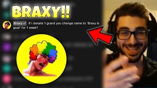 When Braxy INVADED MobaZane’s STREAM… [upl. by Liahcim]