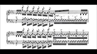 Liszt  Grandes Etudes S137 no 12 Chasse Neige [upl. by Wylen]