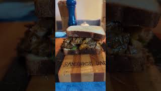 BBQ Rib Sandwich Ribwich  Sandwich Dad [upl. by Ynohtnaleahcim]