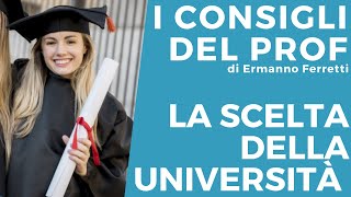 La scelta delluniversità qualche consiglio [upl. by Enerahs528]