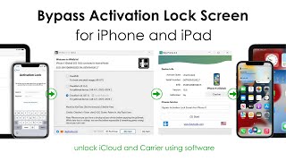 How to Bypass Activation Lock Screen iPhone iPad  Unlock iCloud 2024 [upl. by Ahsatsana878]