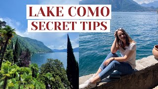 KNOW THESE TIPS WHEN VISITING LAKE COMO 🇮🇹🌊 [upl. by Aicel]